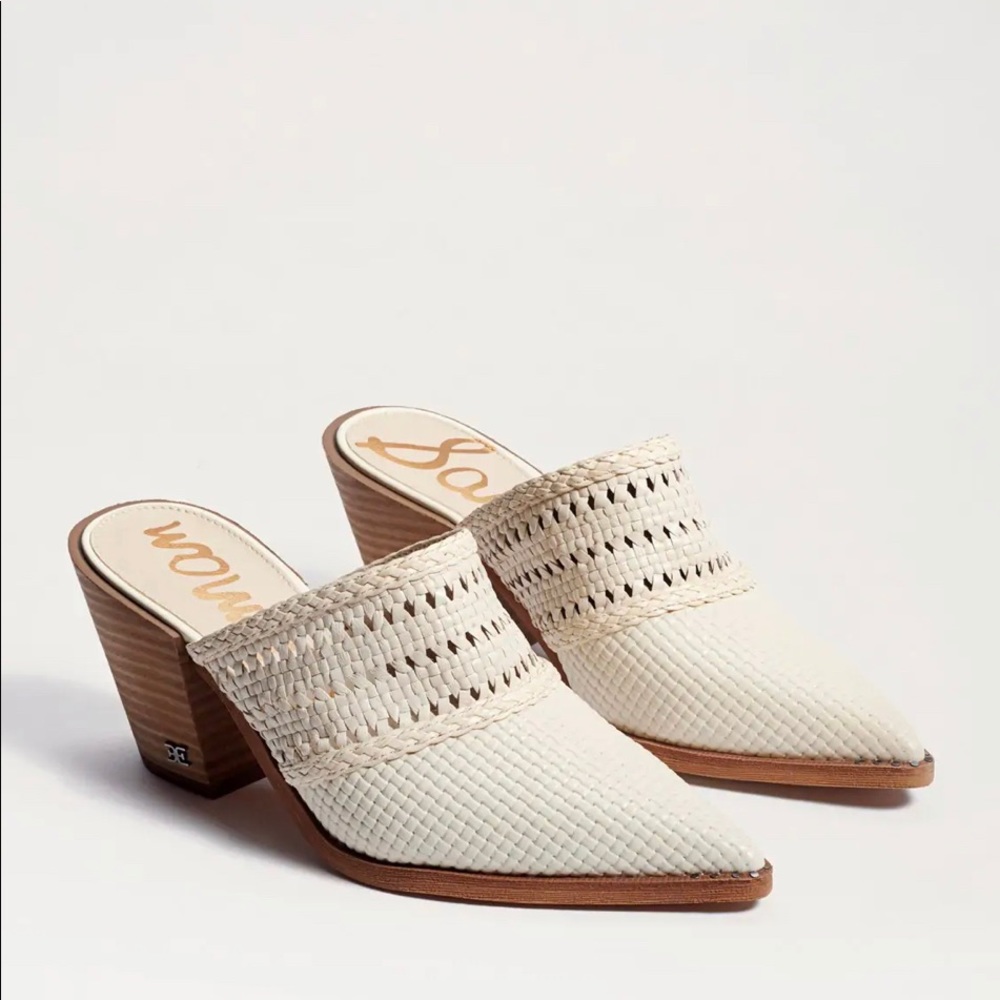 Sam Edelman Woven Western Heeled Bootie